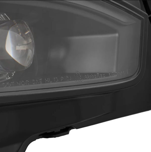 AlphaRex 16-21 Honda Civic NOVA-Series LED Projector Headlights Black