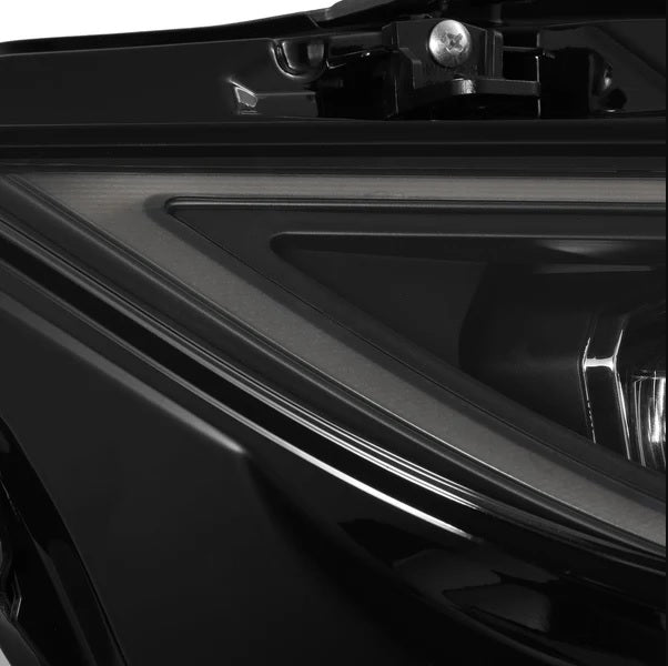 AlphaRex 16-21 Honda Civic NOVA-Series LED Projector Headlights Black