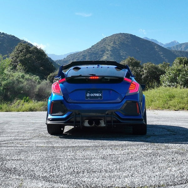 AlphaRex 16-21 Honda Civic Hatchback NOVA-Series Prismatic LED Tail Lights