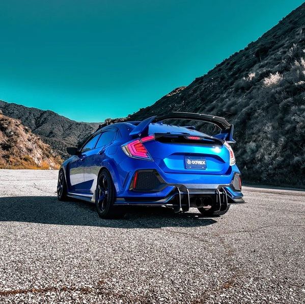 AlphaRex 16-21 Honda Civic Hatchback NOVA-Series Prismatic LED Tail Lights