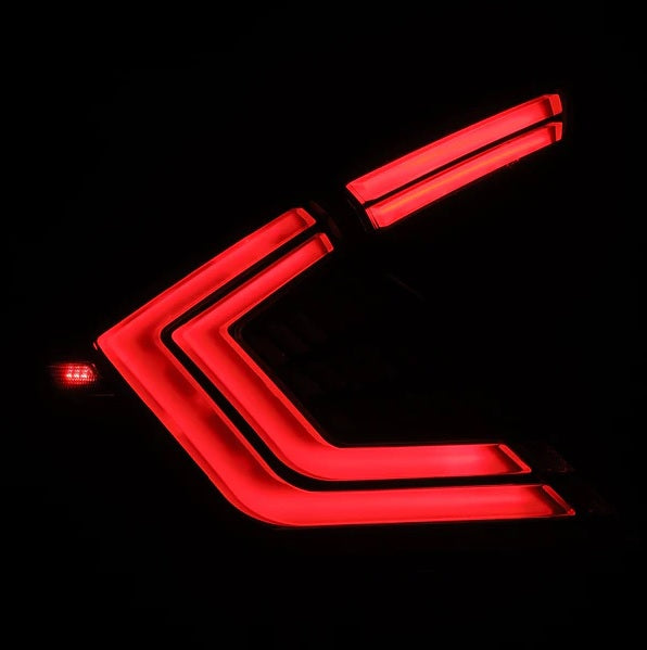 AlphaRex 16-21 Honda Civic Hatchback NOVA-Series Prismatic LED Tail Lights