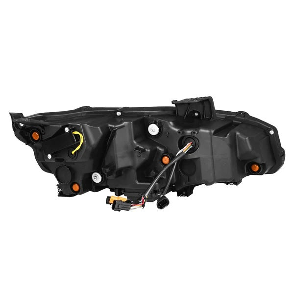 AlphaRex 16-21 Honda Civic NOVA-Series LED Projector Headlights Alpha-Black