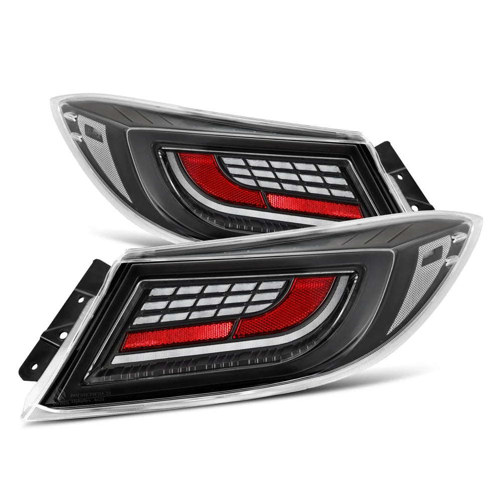 AlphaRex 21-25 Toyota GR86/Subaru BRZ LUXX-Series LED Tail Lights Alpha-Black