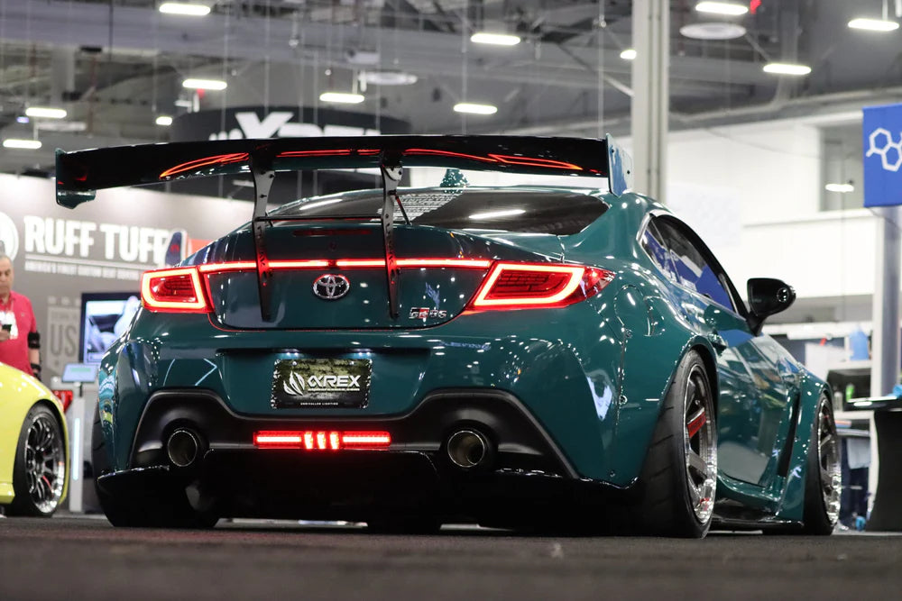 AlphaRex 21-25 Toyota GR86/Subaru BRZ LUXX-Series LED Tail Lights Alpha-Black