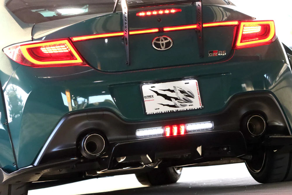 AlphaRex 21-25 Toyota GR86/Subaru BRZ LUXX-Series LED Tail Lights Alpha-Black