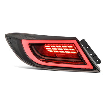 AlphaRex 21-25 Toyota GR86/Subaru BRZ LUXX-Series LED Tail Lights Black Smoke