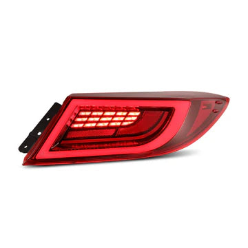 AlphaRex 21-25 Toyota GR86/Subaru BRZ LUXX-Series LED Tail Lights Vivid Red