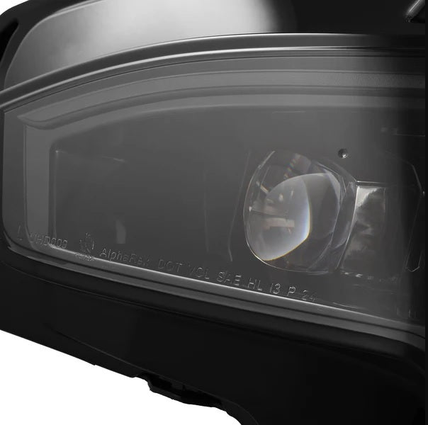 AlphaRex 16-21 Honda Civic NOVA-Series LED Projector Headlights Alpha-Black