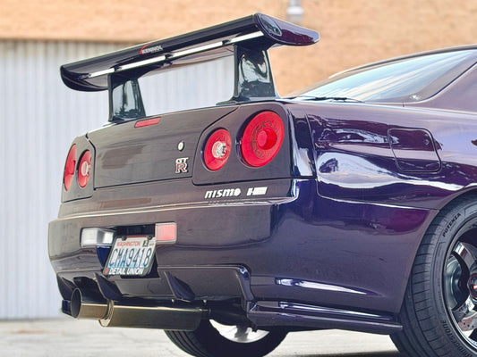 AeroLuxe 98-02 Nissan Skyline R34 Spec-GTR Trunk Wing