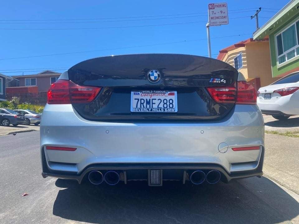 AeroLuxe 15-21 BMW F80/F82 Spec-KL LED Rear Diffuser – AeroLuxe Auto ...