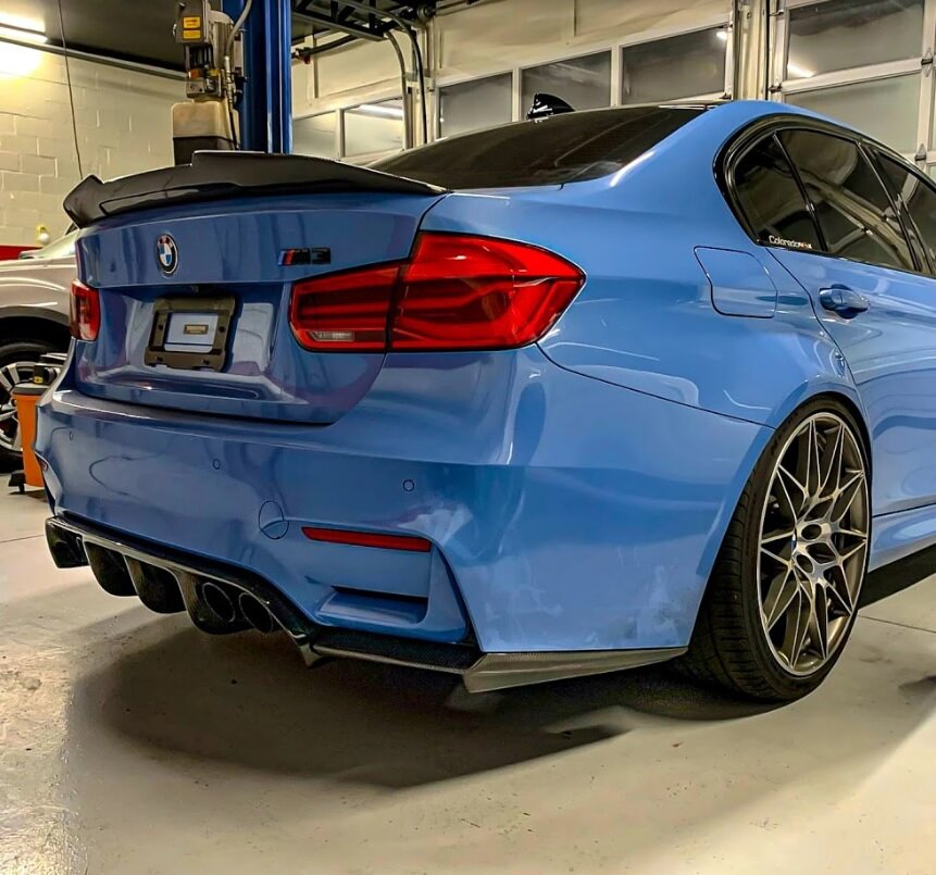 AeroLuxe BMW F80/F82 Spec-V Carbon Fiber Rear Diffuser – AeroLuxe Auto ...