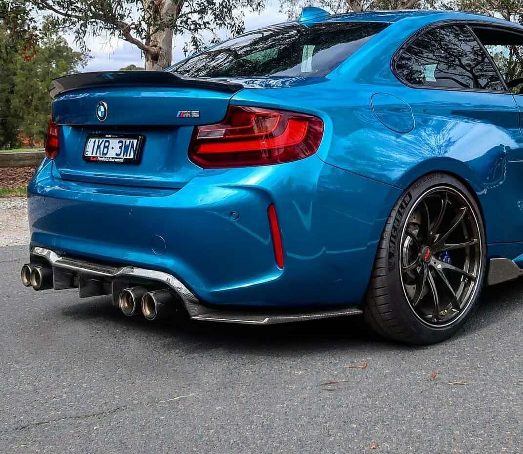 AeroLuxe BMW F87 Spec-GTM 3pcs Rear Diffuser – AeroLuxe Auto Boutique