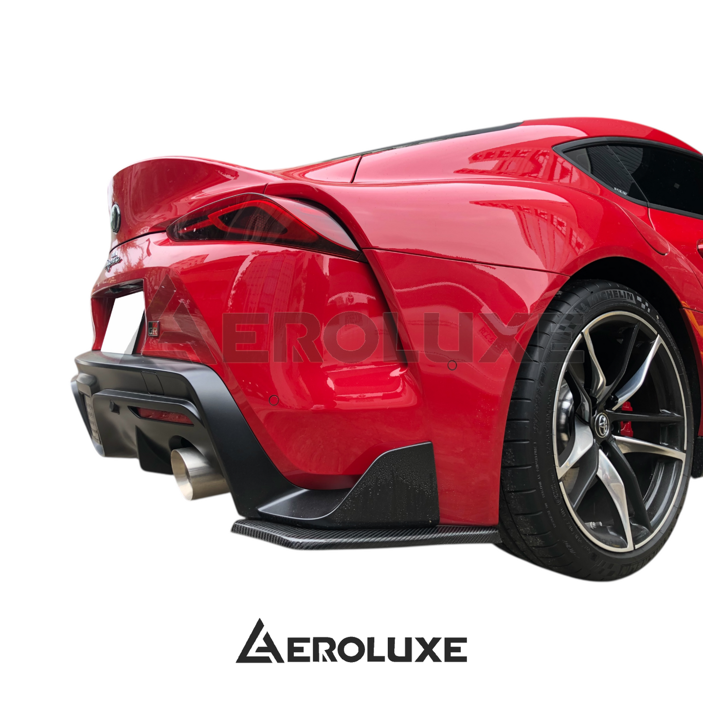 AeroLuxe 20-26 Toyota GR Supra Spec-G Carbon Fiber Rear Spats