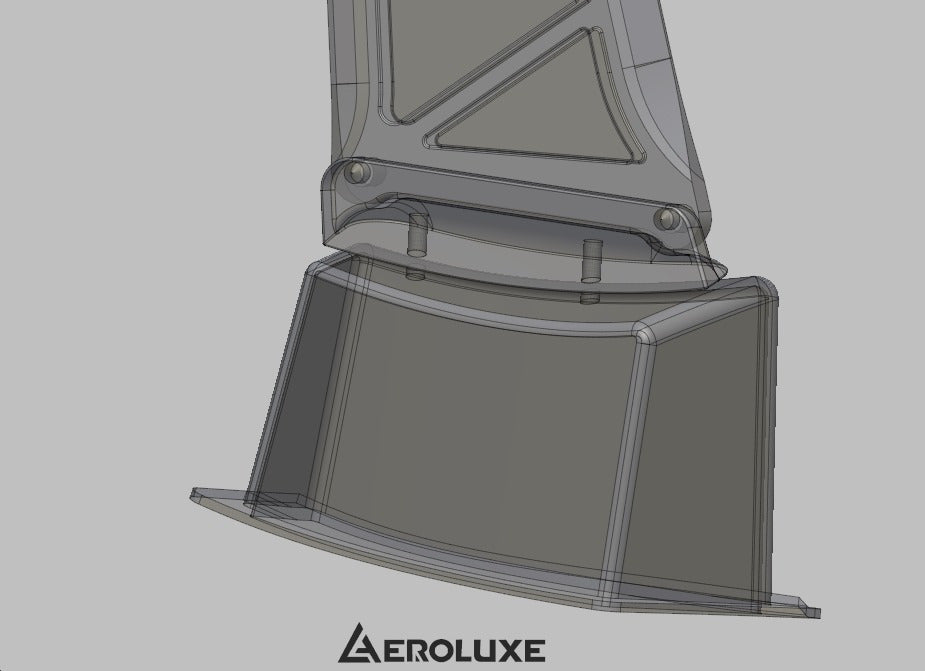 AeroLuxe ALX Design 20-26 Toyota GR Supra Spec-GT4 Swan Neck GT Wing
