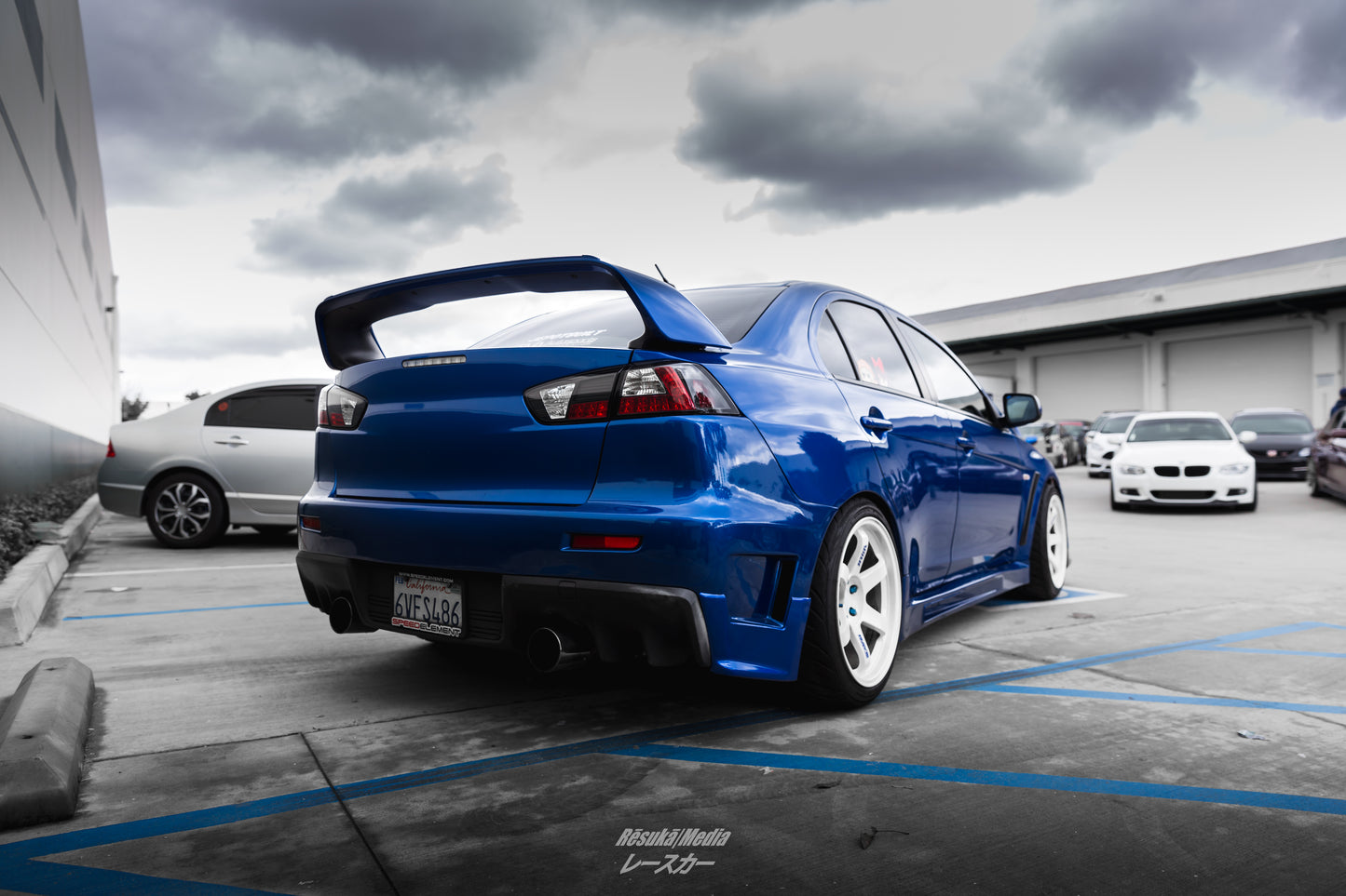 AeroLuxe Evo X Spec-FQ Full Kit (FRP Lip)