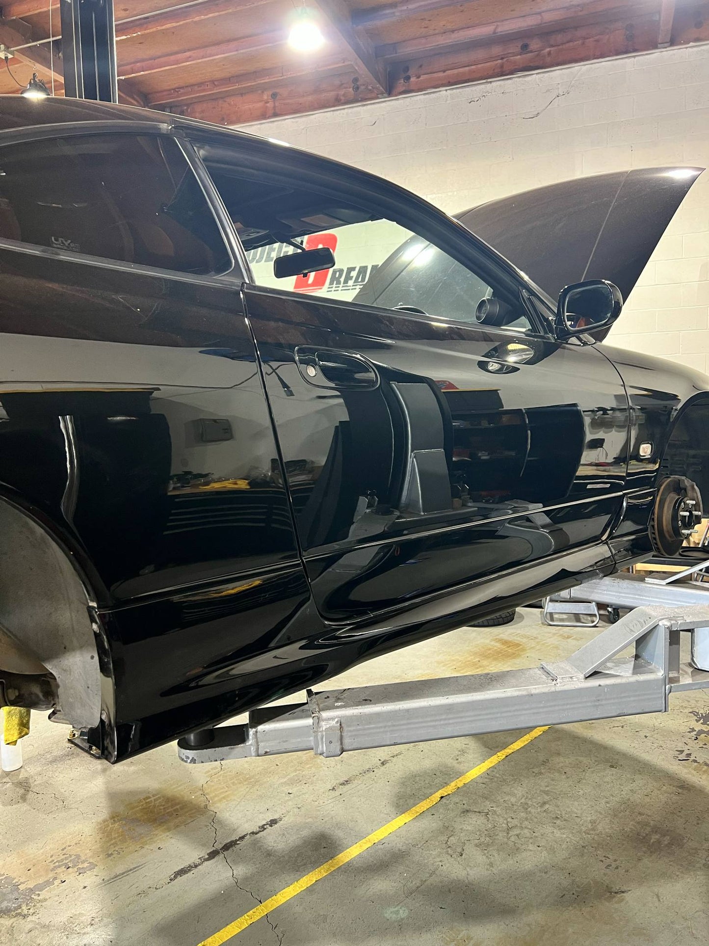 AeroLuxe 99-02 Nissan Silvia S15 Spec-A Poly Side Skirts