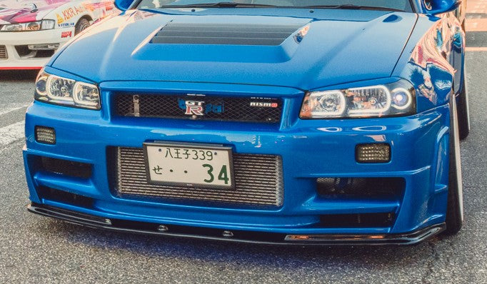 AeroLuxe R34 GTR Spec-NSM Front Splitter
