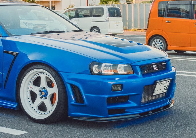 AeroLuxe R34 GTR Spec-NSM Front Splitter