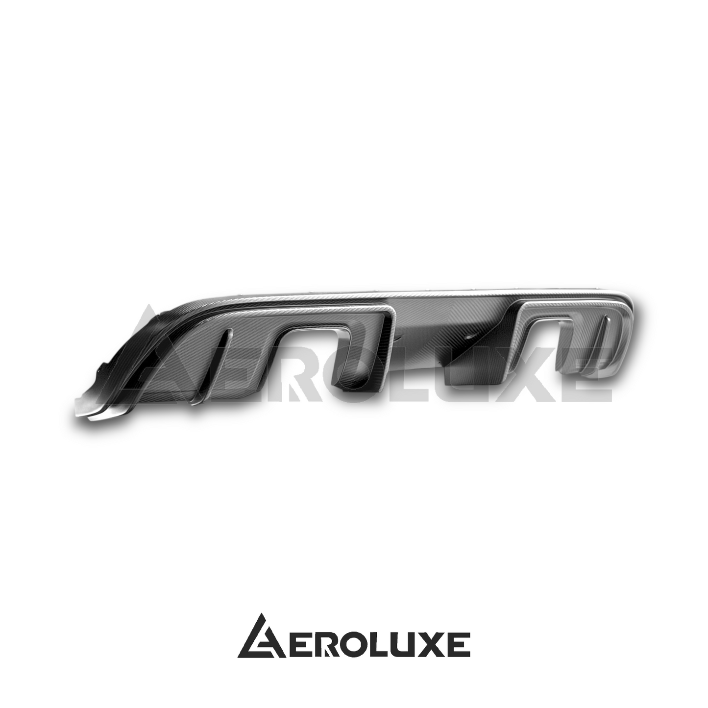 AeroLuxe 17-25 Porsche 718 Cayman/Boxster Spec-RS Dry Carbon Rear Diffuser