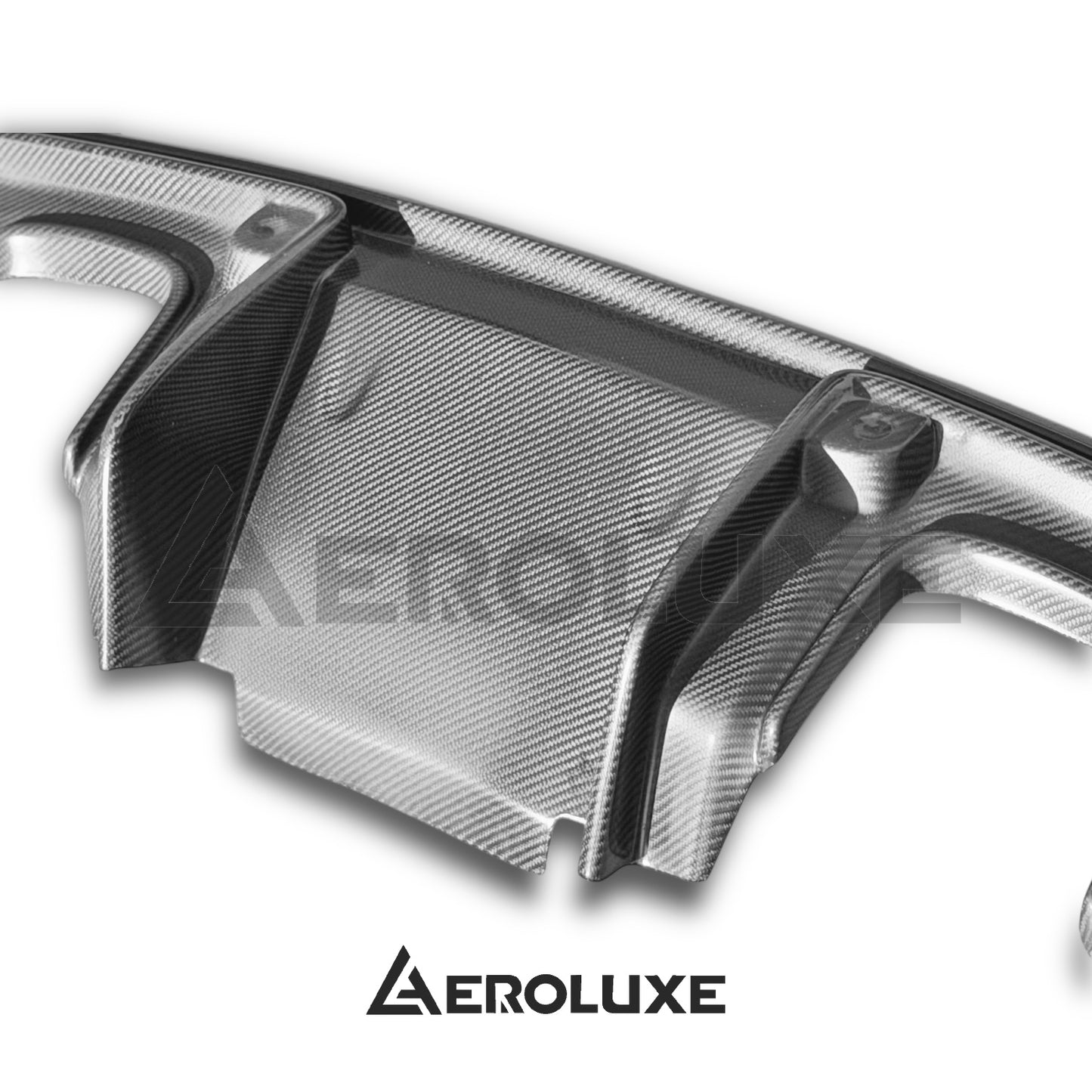 AeroLuxe 17-25 Porsche 718 Cayman/Boxster Spec-RS Carbon Fiber Rear Diffuser