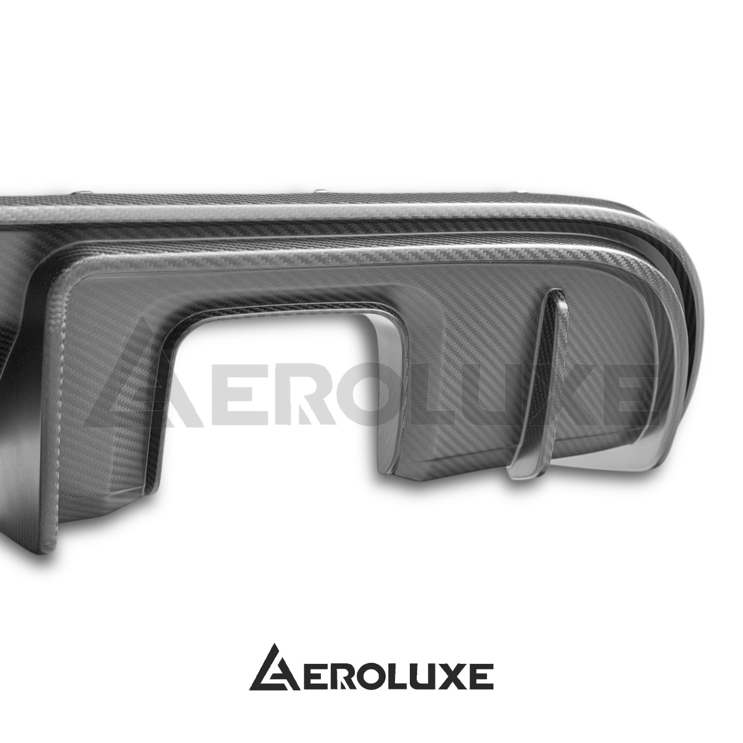 AeroLuxe 17-25 Porsche 718 Cayman/Boxster Spec-RS Dry Carbon Rear Diffuser