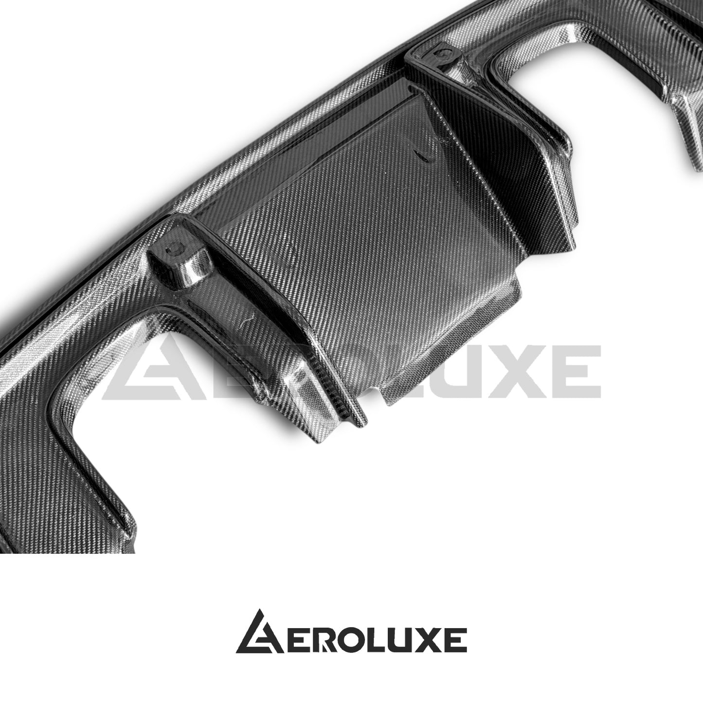 AeroLuxe 17-25 Porsche 718 Cayman/Boxster Spec-RS Carbon Fiber Rear Diffuser