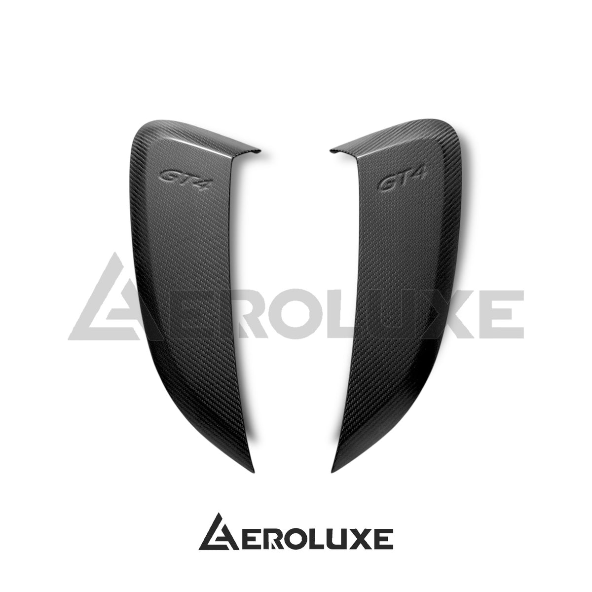 AeroLuxe 17-25 Porsche 718 Cayman/Boxster Spec-RS Carbon Fiber Fender Vent Covers