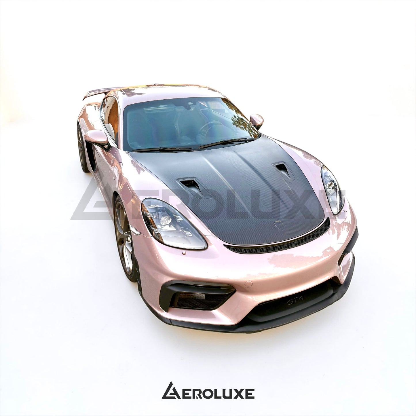AeroLuxe 13-25 Porsche 981/718 Boxster/Cayman Spec-RS Dry Carbon Hood