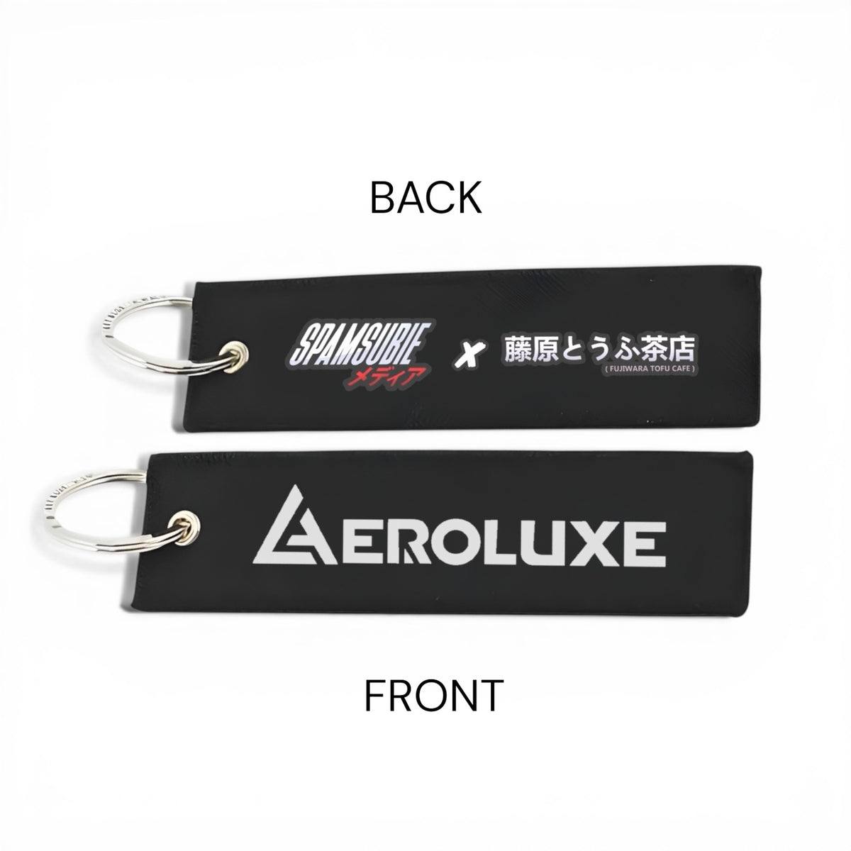 AeroLuxe x Spamsubie x Fujiwara Tofu Cafe Key Tag
