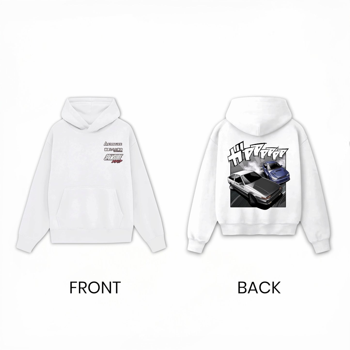 GC8 and AE86 Hoodie Gift Set