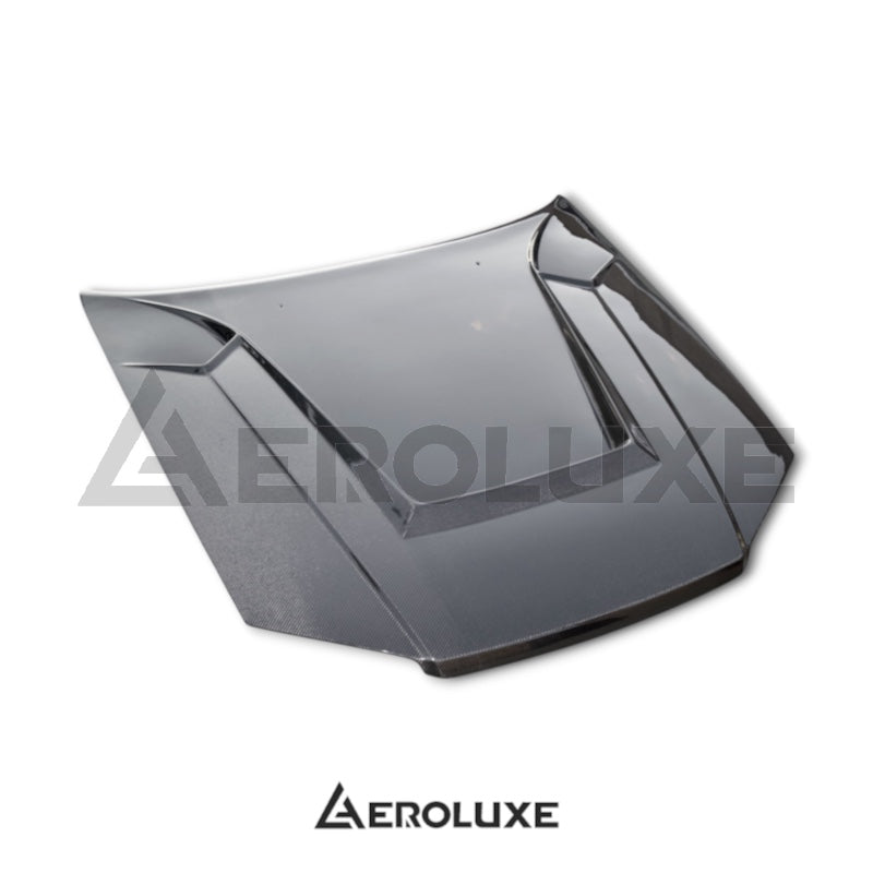 AeroLuxe 98-02 Nissan Skyline R34 25GT/GTT Spec-TS Carbon Fiber Hood