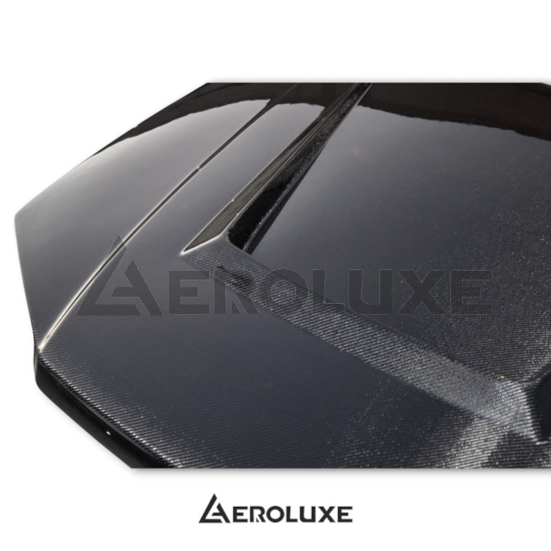 AeroLuxe 98-02 Nissan Skyline R34 25GT/GTT Spec-TS Carbon Fiber Hood
