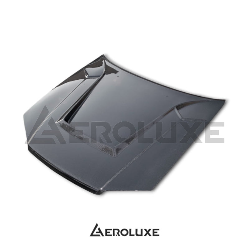 AeroLuxe 98-02 Nissan Skyline R34 25GT/GTT Spec-TS Carbon Fiber Hood