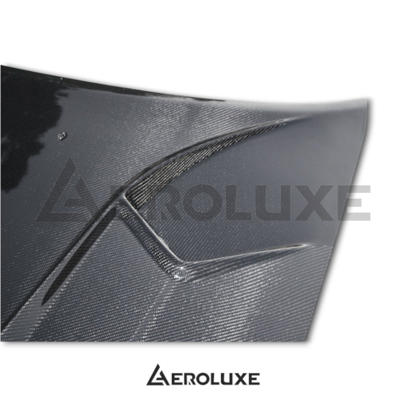 AeroLuxe 98-02 Nissan Skyline R34 25GT/GTT Spec-TS Carbon Fiber Hood