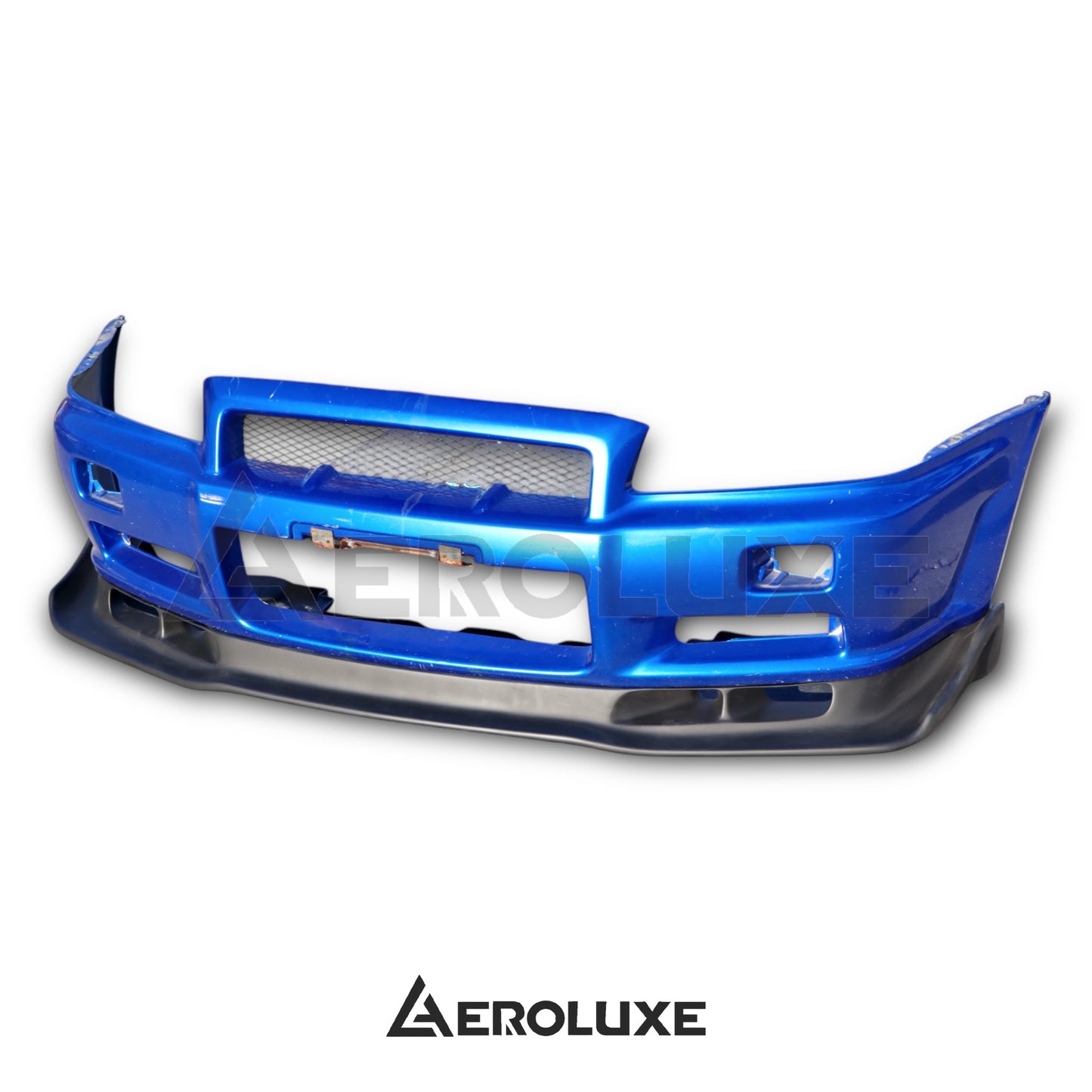 AeroLuxe R34 GTR Spec-ASL FRP Front Splitter