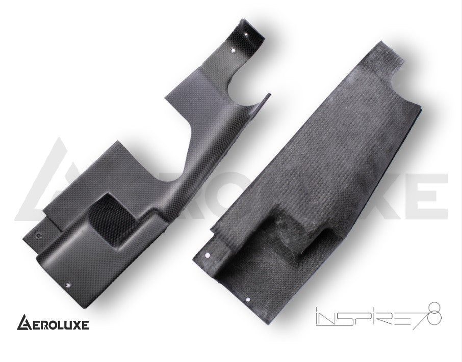 ALX x Inspire78 R33 GTR Spec-NSM 400R Carbon Fiber Air Inlet Guides