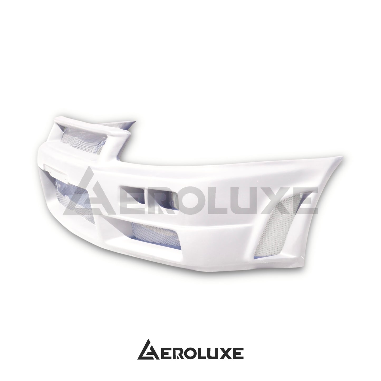 AeroLuxe R34 Spec-STN FRP Front Bumper and Lip