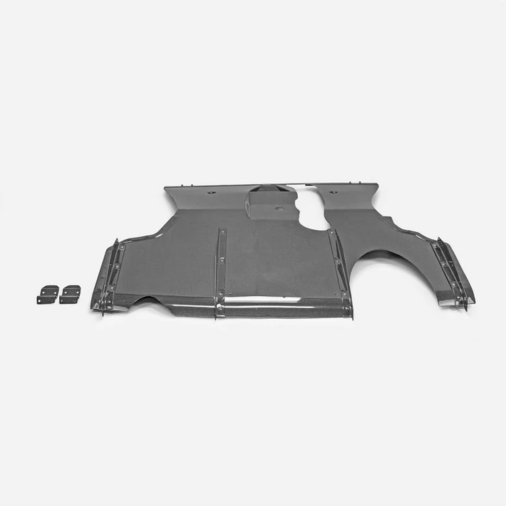 AeroLuxe 99-02 Nissan Skyline R34 GTR Spec-VS Dry Carbon Rear Diffuser