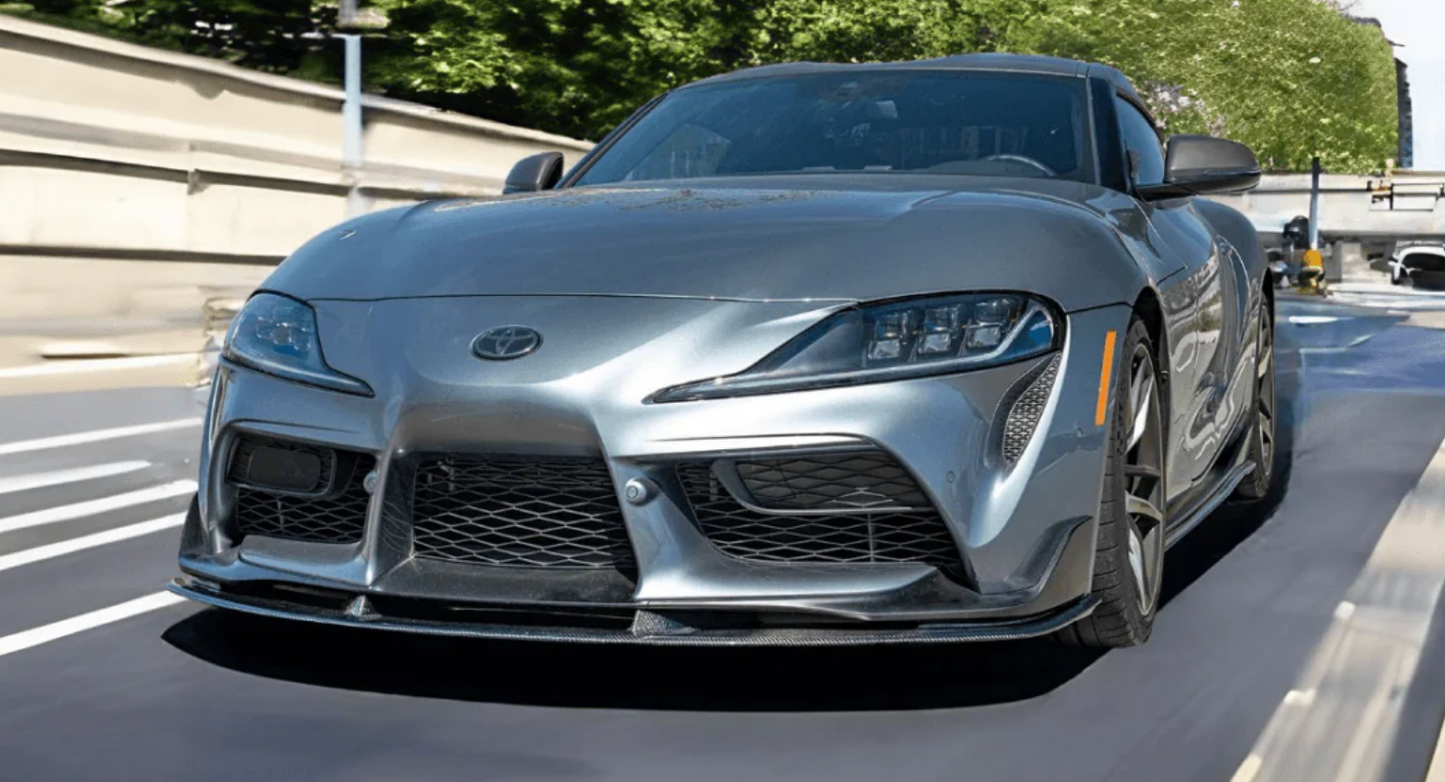 AeroLuxe 20-26 Toyota GR Supra Spec-AS Carbon Fiber Front Lip