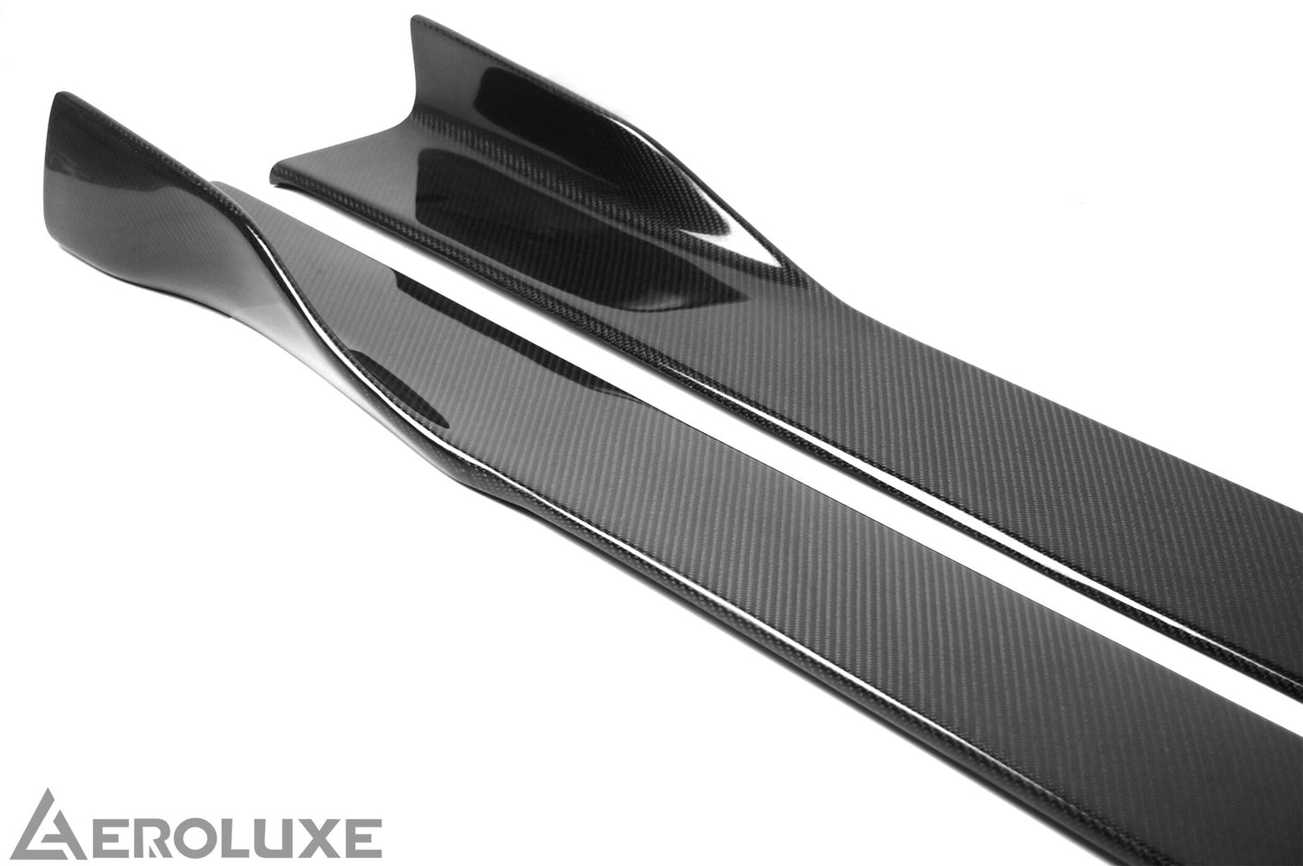 AeroLuxe Subaru WRX/STI Spec-M Carbon Fiber Side Skirts Extension