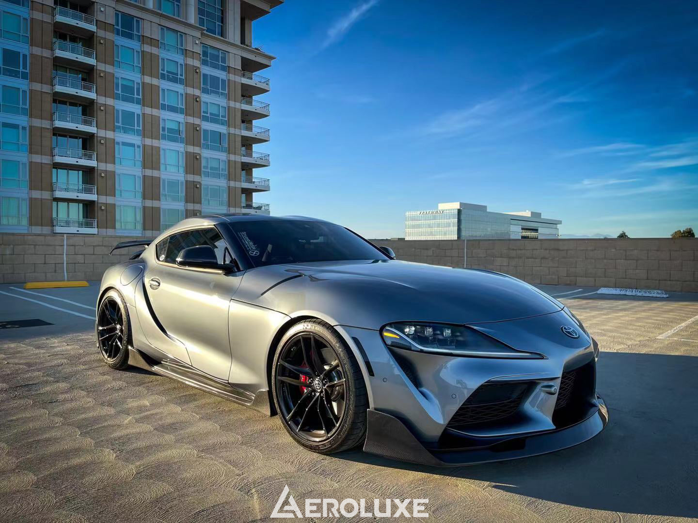 AeroLuxe MkV Supra Spec-AG Carbon Fiber Side Skirts
