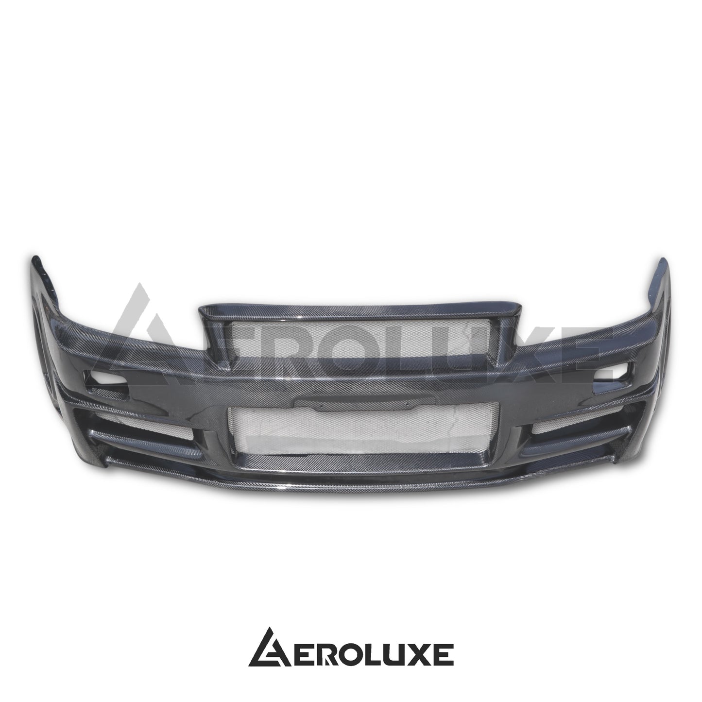 AeroLuxe R34 Spec-ZTN Carbon Fiber Front Bumper