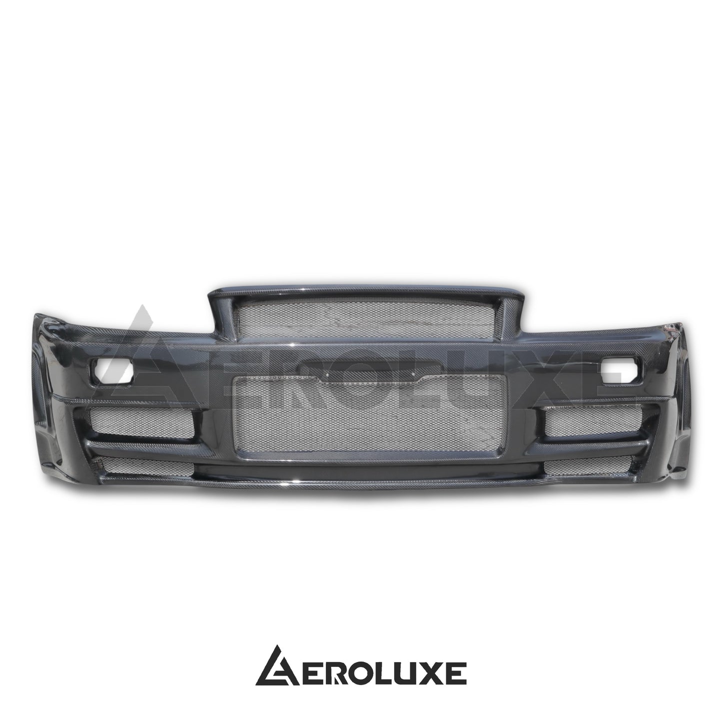 AeroLuxe R34 Spec-ZTN Carbon Fiber Front Bumper