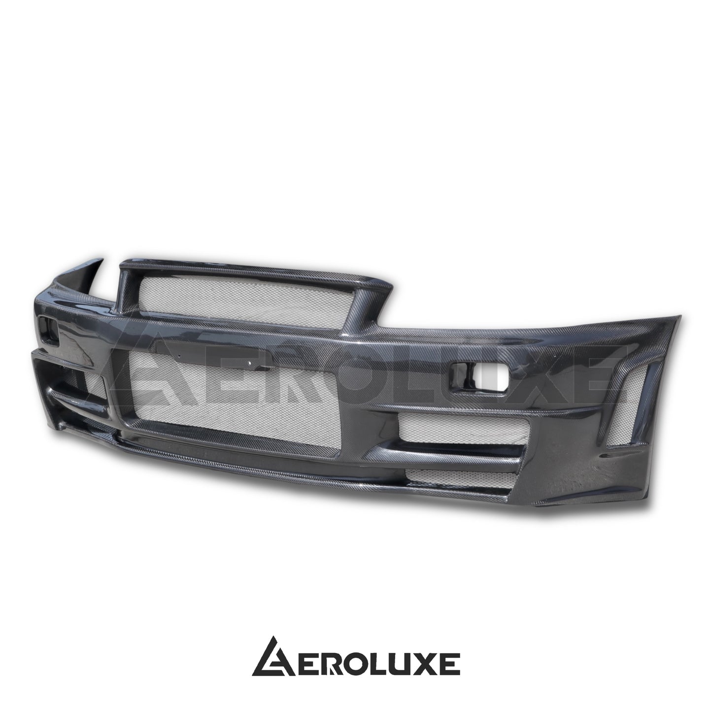 AeroLuxe R34 Spec-ZTN Carbon Fiber Front Bumper